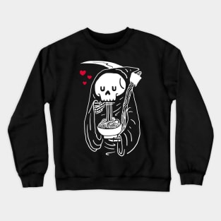 Death Slurps Noodles Crewneck Sweatshirt